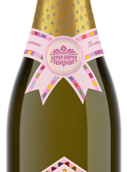 Напиток из виноградного сока Abrau Junior Розовое сильногазированный