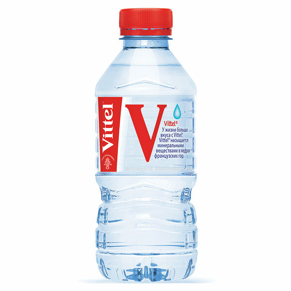 Вода минеральная негазированная, Vittel, 0.33 л, Франция