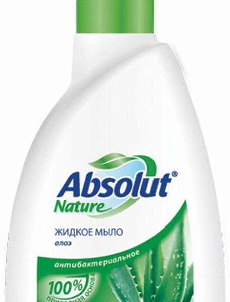 Мыло жидкое Absolut Nature Алоэ антибактериальное, 500мл