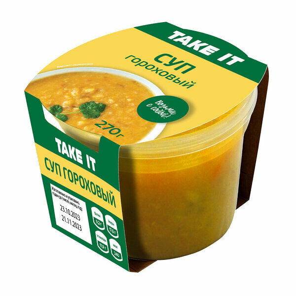 Суп Take It Гороховый с копченостями