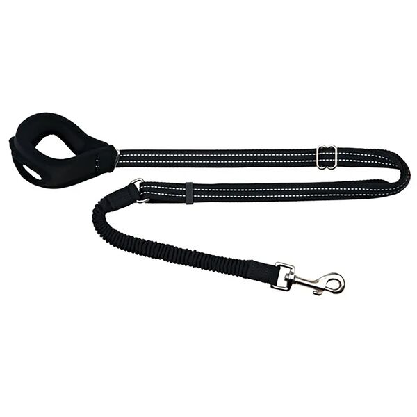 Поводок для пробежки, 0,9–1,3 м/20 мм, черный