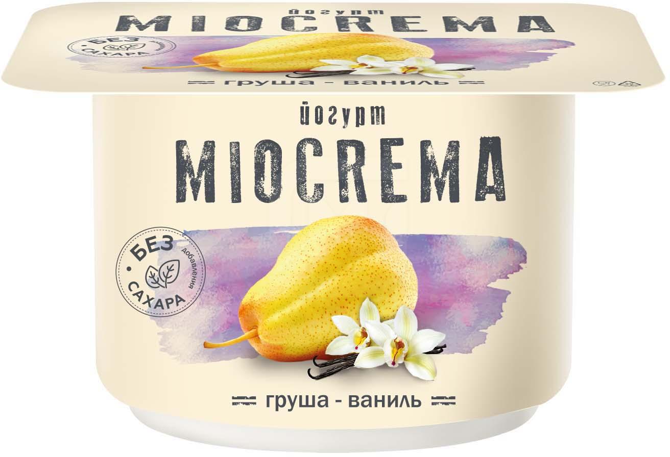 

Йогурт Miocrema густой груша ваниль 2.5%