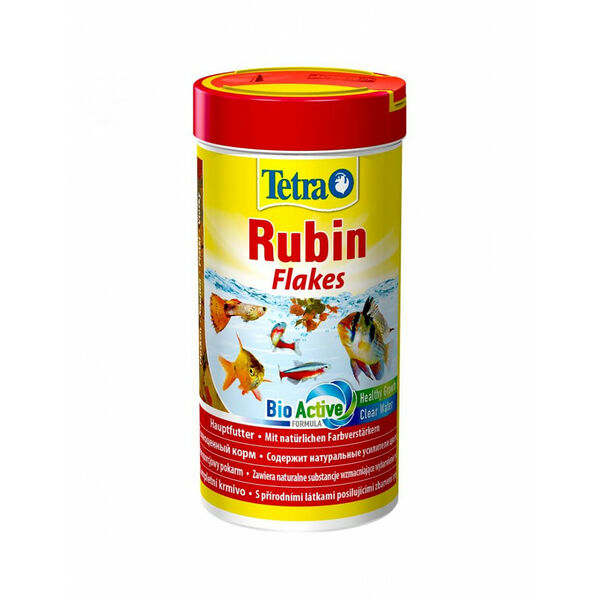 Tetra Tetra Rubin Flakes корм в виде хлопьев для усиления окраски рыб 250 мл