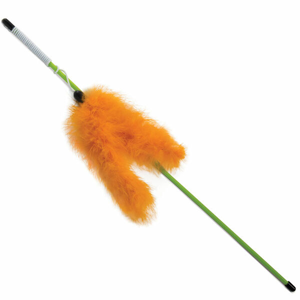 Игрушка д/кошек Triol дразнилка перо