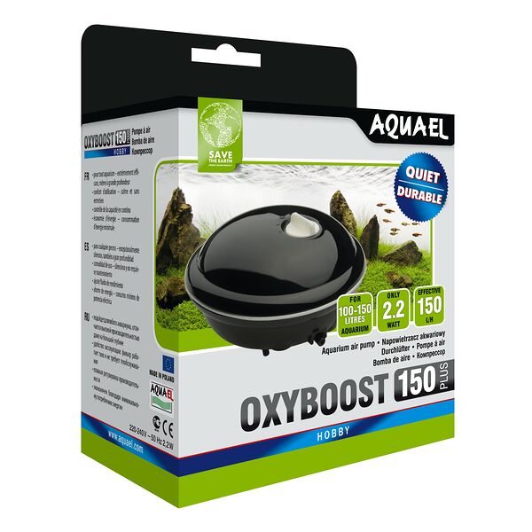 Aquael Компрессор OXYBOOST двухканальный 150 plus