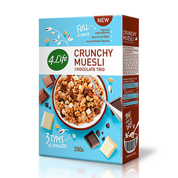 Мюсли 4 Life Crunchy 3 шоколада