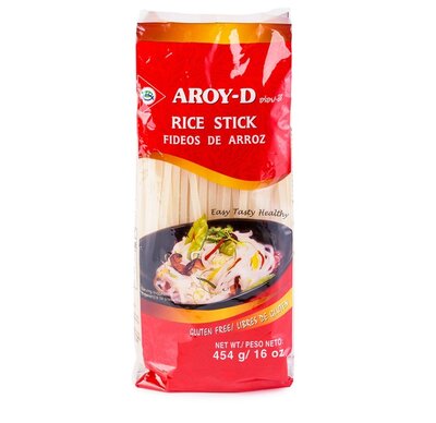 Лапша рисовая Арой-Ди (Aroy-D) 5 мм 454 г