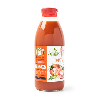 Сок томатный прямого отжима Ambre naturel с мякотью