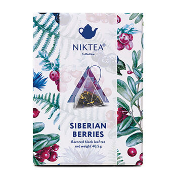 Чай черный Niktea Сибирский Сбор пакетированный 40.5г, Россия