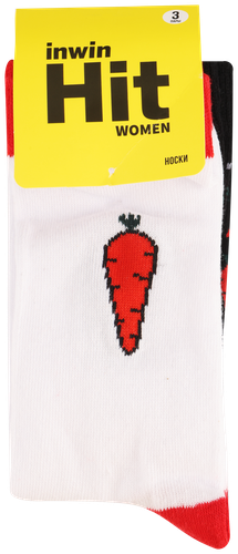 

Носки женские INWIN в ассортименте, Арт. EHA001, 3 пары