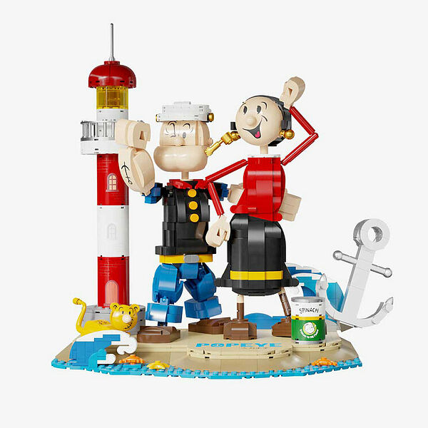 Конструктор Pantasy POPEYE 86401 Конструктор Моряк Попай и Олив Ойл
