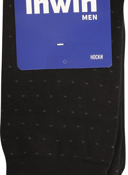 Носки мужские INWIN р. 25 (38–40) черные, Арт. BMS06-01