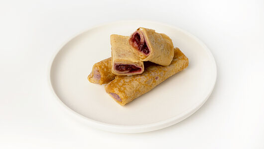 Блины с вишней