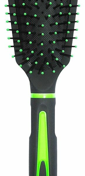 Щетка для волос массажная Rainbow (Рейнбоу) прямоугольная ТМ Beauty Style (Бьюти Стайл)