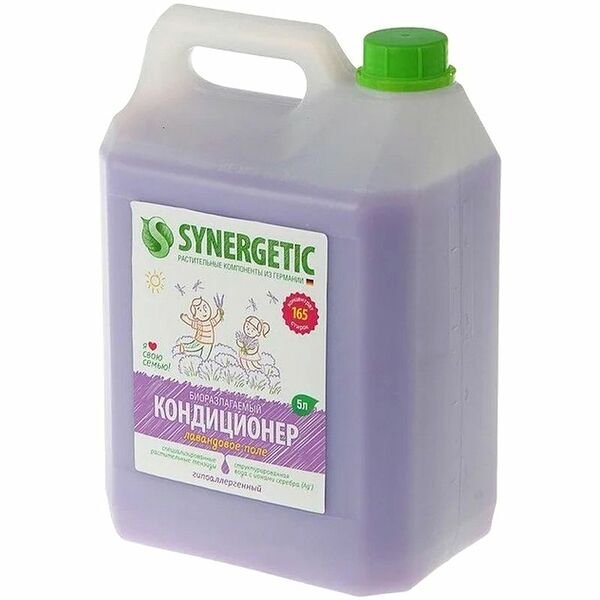 Кондиционер для белья Synergetic Лавандовое поле 5л