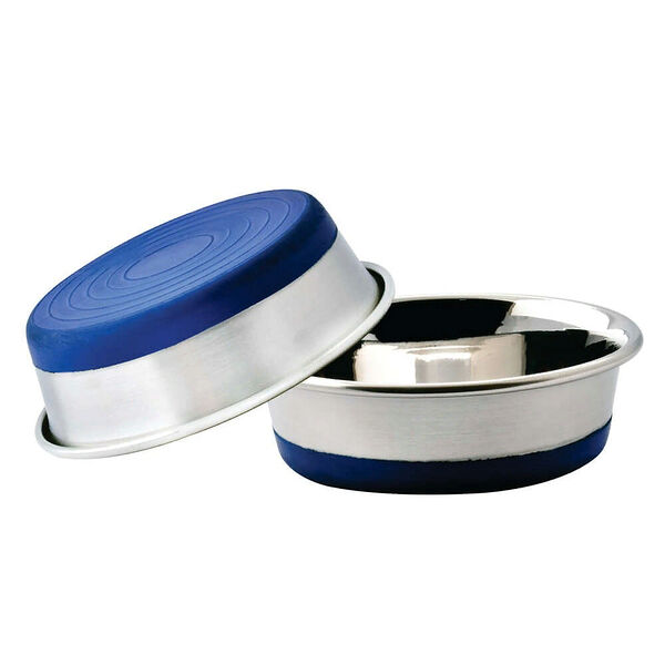 Миска для животных FOXIE Heavy Premium утяжеленная металлическая 11,5х11,5х4,8cм 300мл