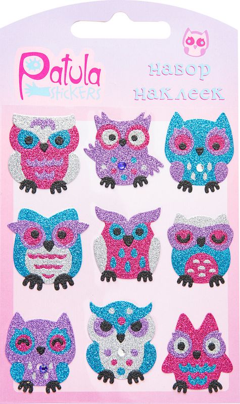 

Наклейки Patula Животные блестящие в ассортименте