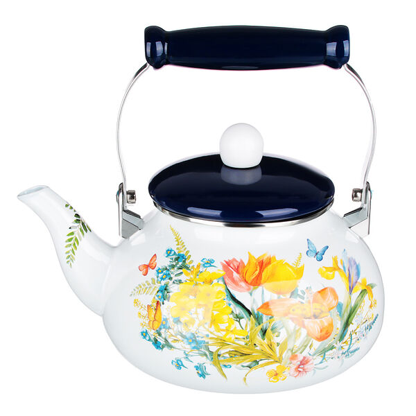 Vetta ирисы чайник эмалированный 2,5л