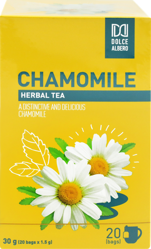 

Чай травяной DOLCE ALBERO ромашковый, 20пак