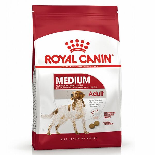 Royal Canin Medium Adult для взрослых собак средних пород Курица