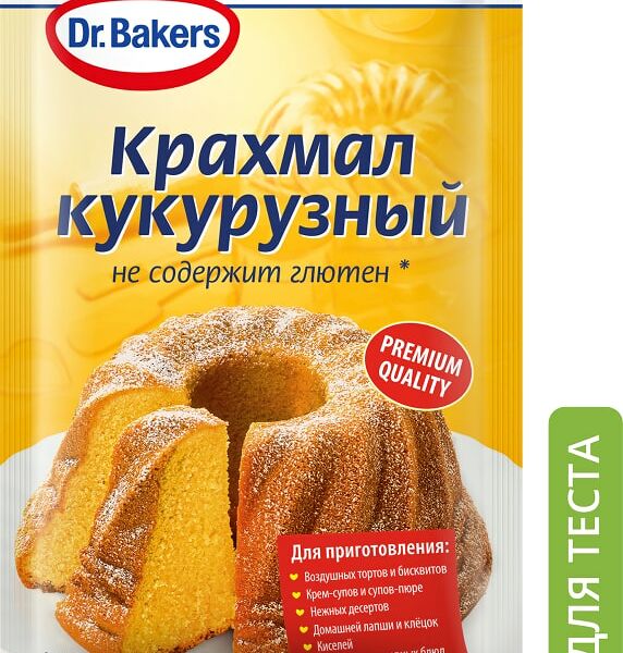 Крахмал Dr.Bakers кукурузный 100г