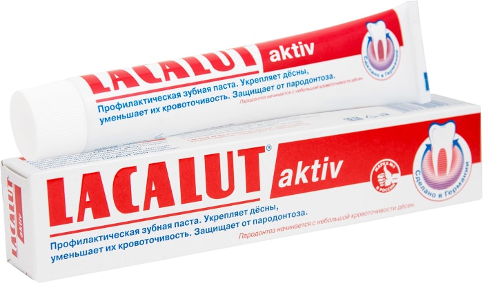 

Зубная паста Lacalut aktiv профилактическая 75 мл
