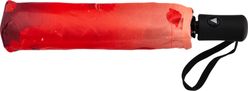 

Зонт автоматический женский RAINDROPS 56см 8 спиц с принтом, прямая ручка, Арт. RD-22814