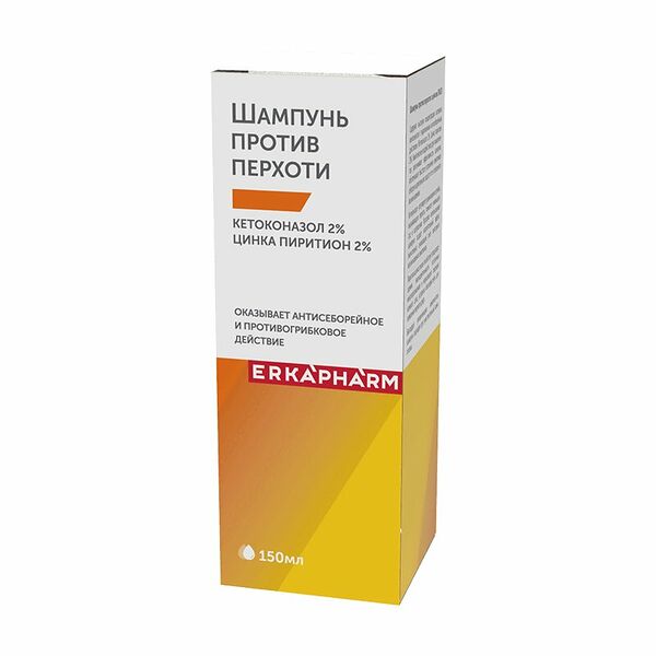 Erkapharm Шампунь против перхоти 150 мл