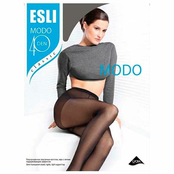 Колготки женские Esli Modo Nero 40 размер 2