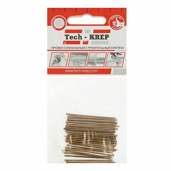 Гвоздь финишный TECH-KREP, 1,4х45мм, омеденный, 40шт