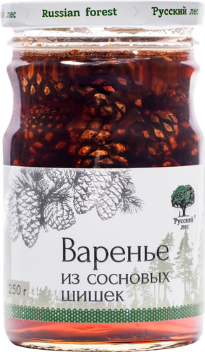 

Варенье Русский Лес из сосновых шишек