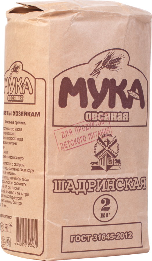 

Мука овсяная ШАДРИНСКАЯ