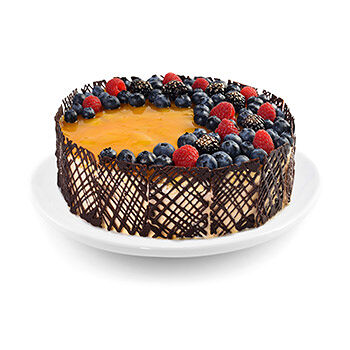 Торт «Манго с ягодами» от шеф-кондитера АВ