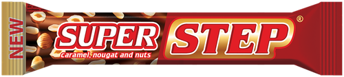 

Батончик Степ Super нуга арахис и карамель 65 г