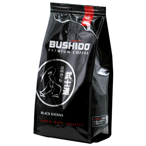 Кофе молотый Bushido Black Katana арабика