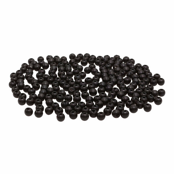 Бусины полупрозрачные 2004 пластик, 4мм, 20гр (600+/- 20шт) Astra&Craft(034 черный)