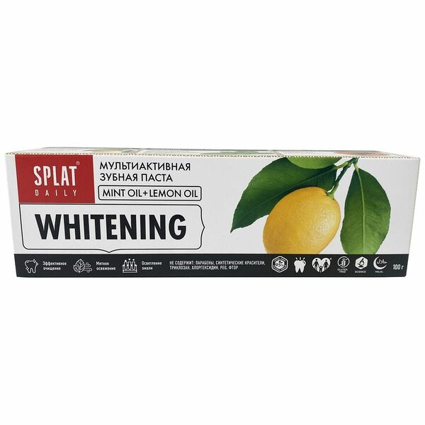 Зубная паста Splat Daily Whitening отбеливающая, 100г
