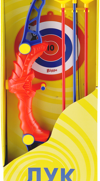 Набор игровой BIGGA Лук и стрелы, в ассортименте