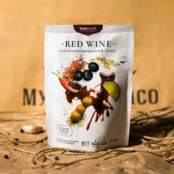 Соус красный винный icancook