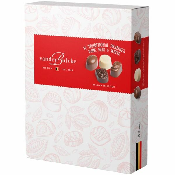 Конфеты Vandenbulcke Pralines шоколадные с начинкой 170г