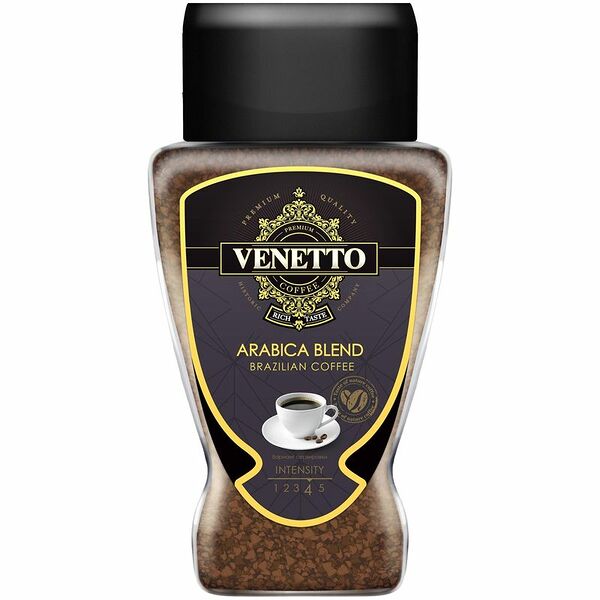 Кофе растворимый Venetto сублимированный 190г