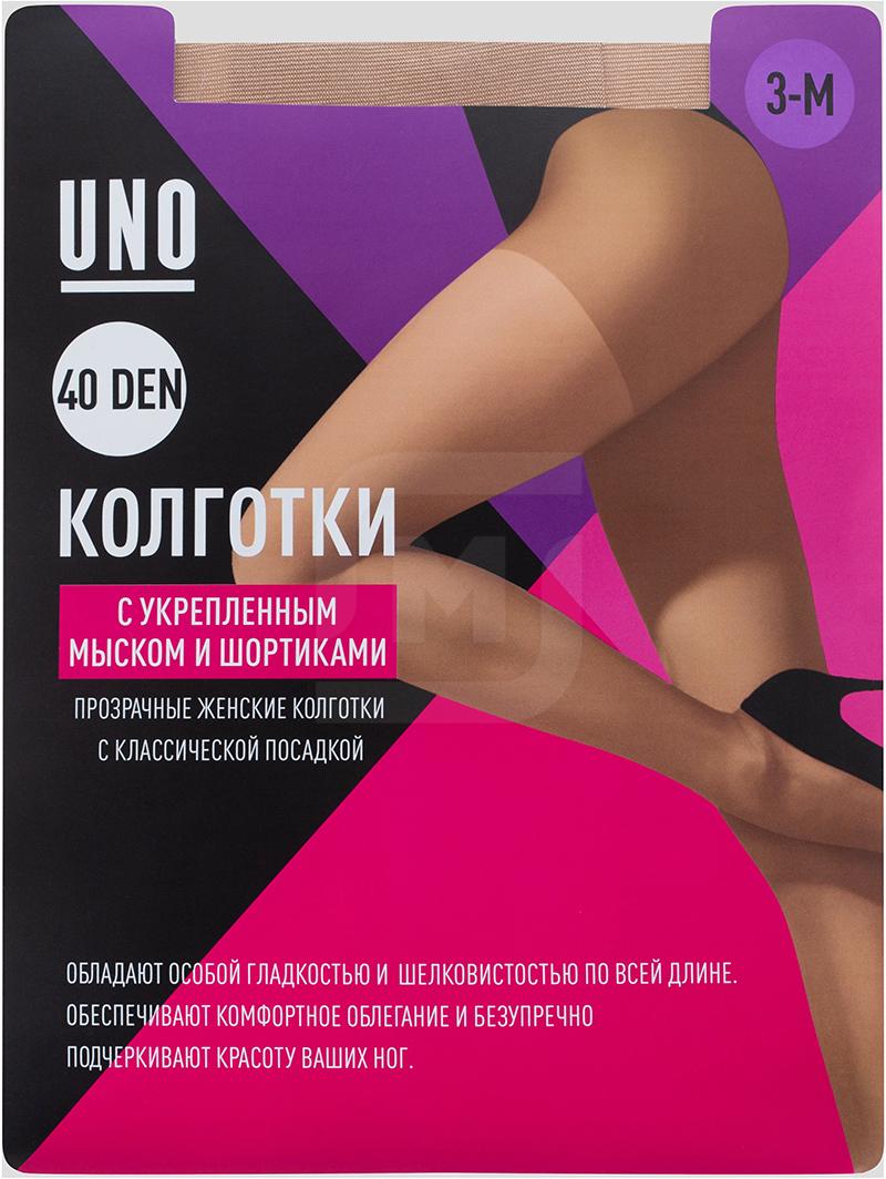 

Колготки Uno женские Рт8 40д бежевые р. 3