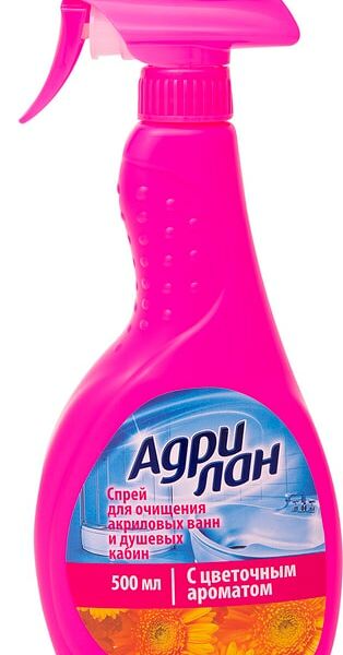 Средство чистящее Адрилан для акриловых ванн и душевых кабин 500мл