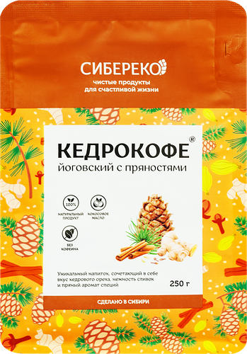 Напиток Сибереко Кедрокофе Йоговский с пряностями