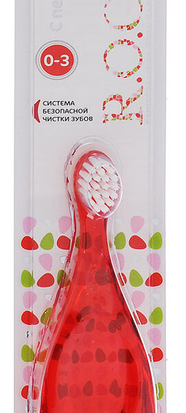 Зубная щетка R.O.C.S Baby детская экстра мягкая, 0-3 лет