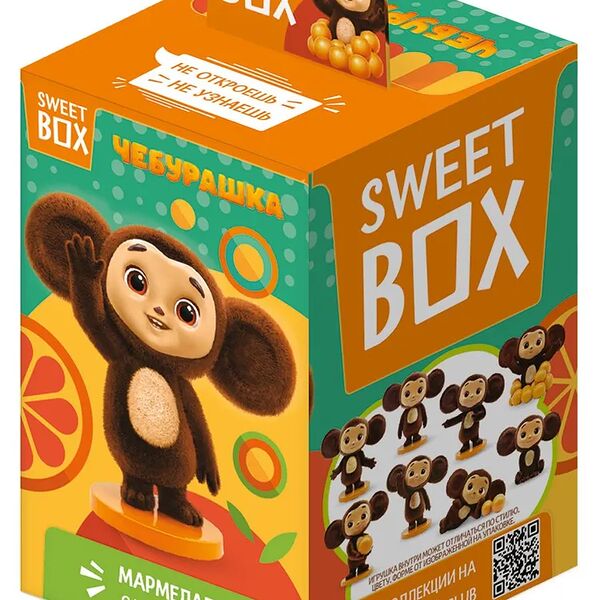 Мармелад Sweet Box Чебурашка с 3D игрушкой