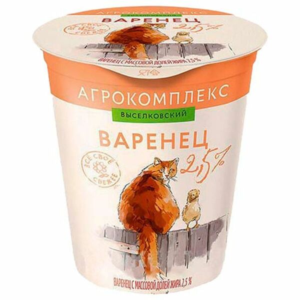 Варенец Агрокомплекс 2.5%, 300г