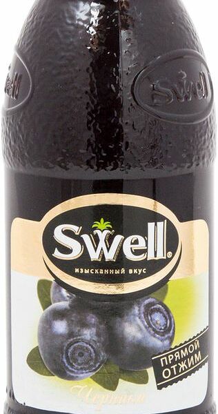 Нектар Swell черничный для детского питания, 250мл