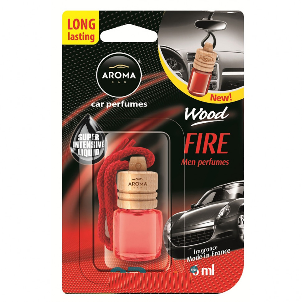 

Ароматизатор воздуха AROMA CAR Wood Grapefruit, подвесной 6 мл