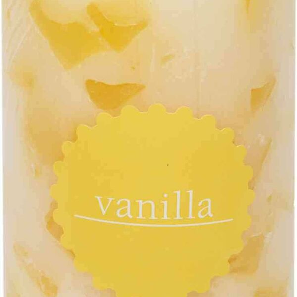 Свеча парафиновая H130 Ваниль, 70 мм